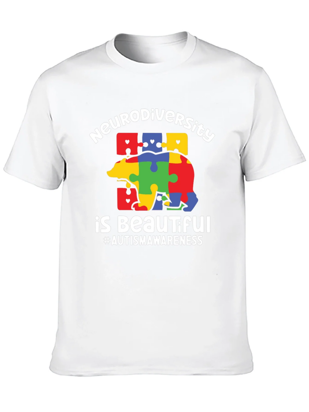 Neurodiversity Autism Awareness Graphic T-Shirt product image 9