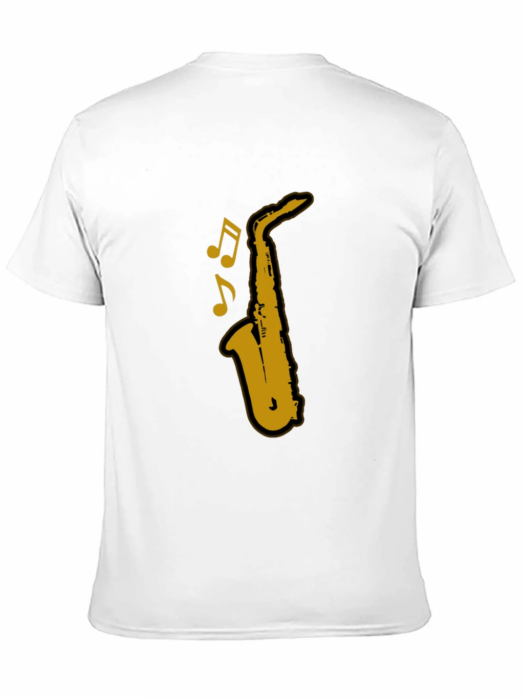 Saxophone Graphic T-Shirt - Black product image 4