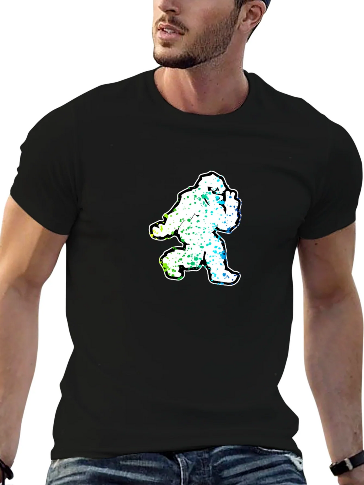 Sasquatch Silhouette Graphic Tee product image 4