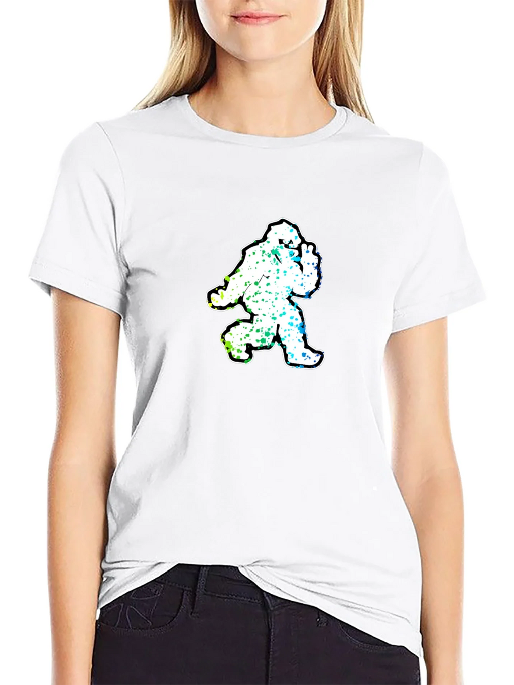 Sasquatch Silhouette Graphic Tee product image 5