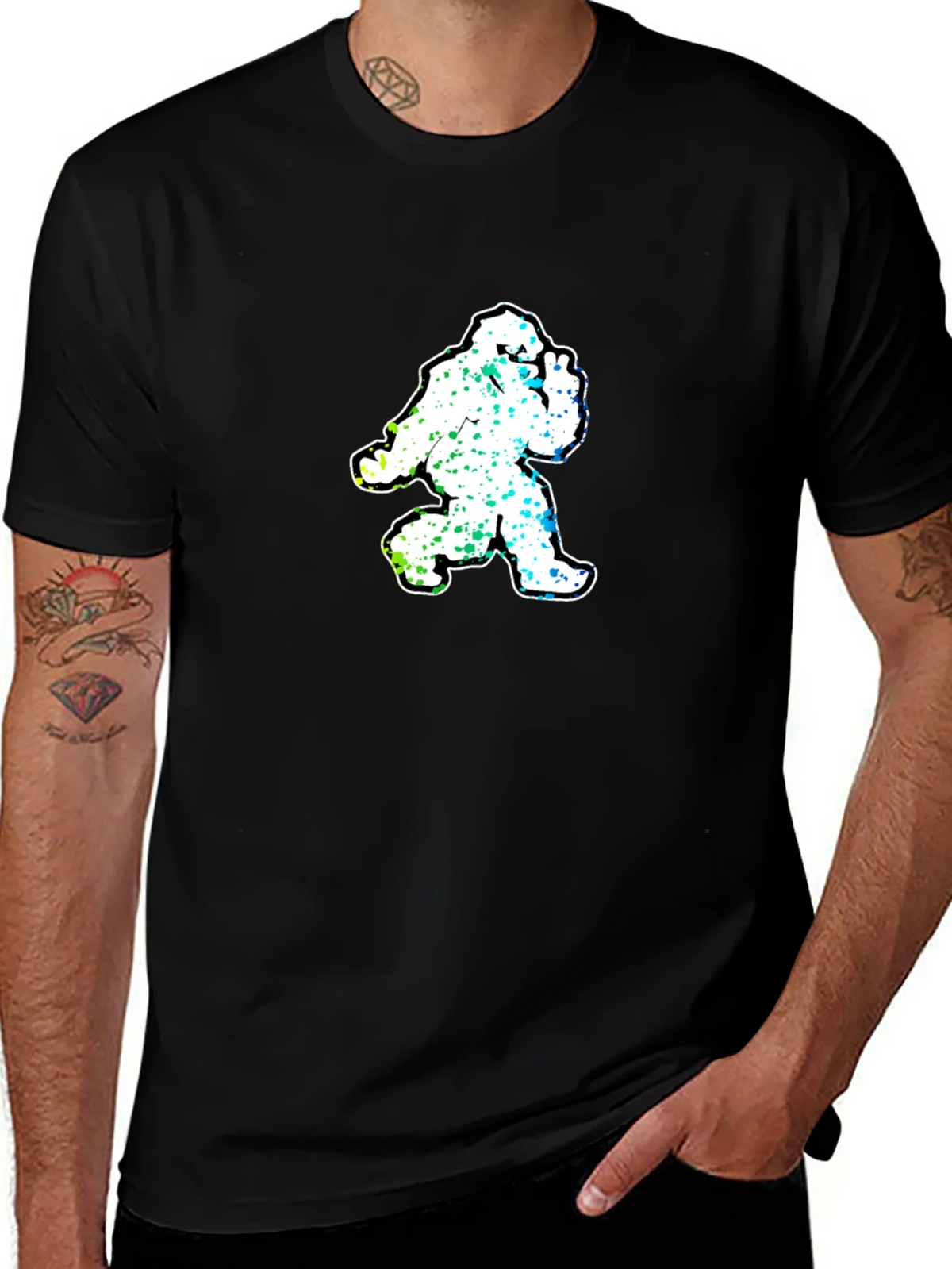 Sasquatch Silhouette Graphic Tee product image 1