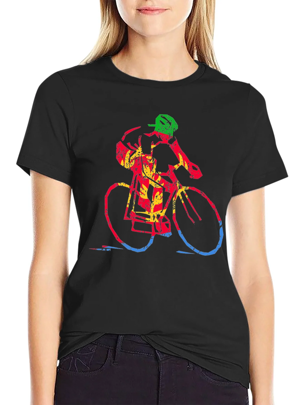 Colorful Cycling T-Shirt product image 2