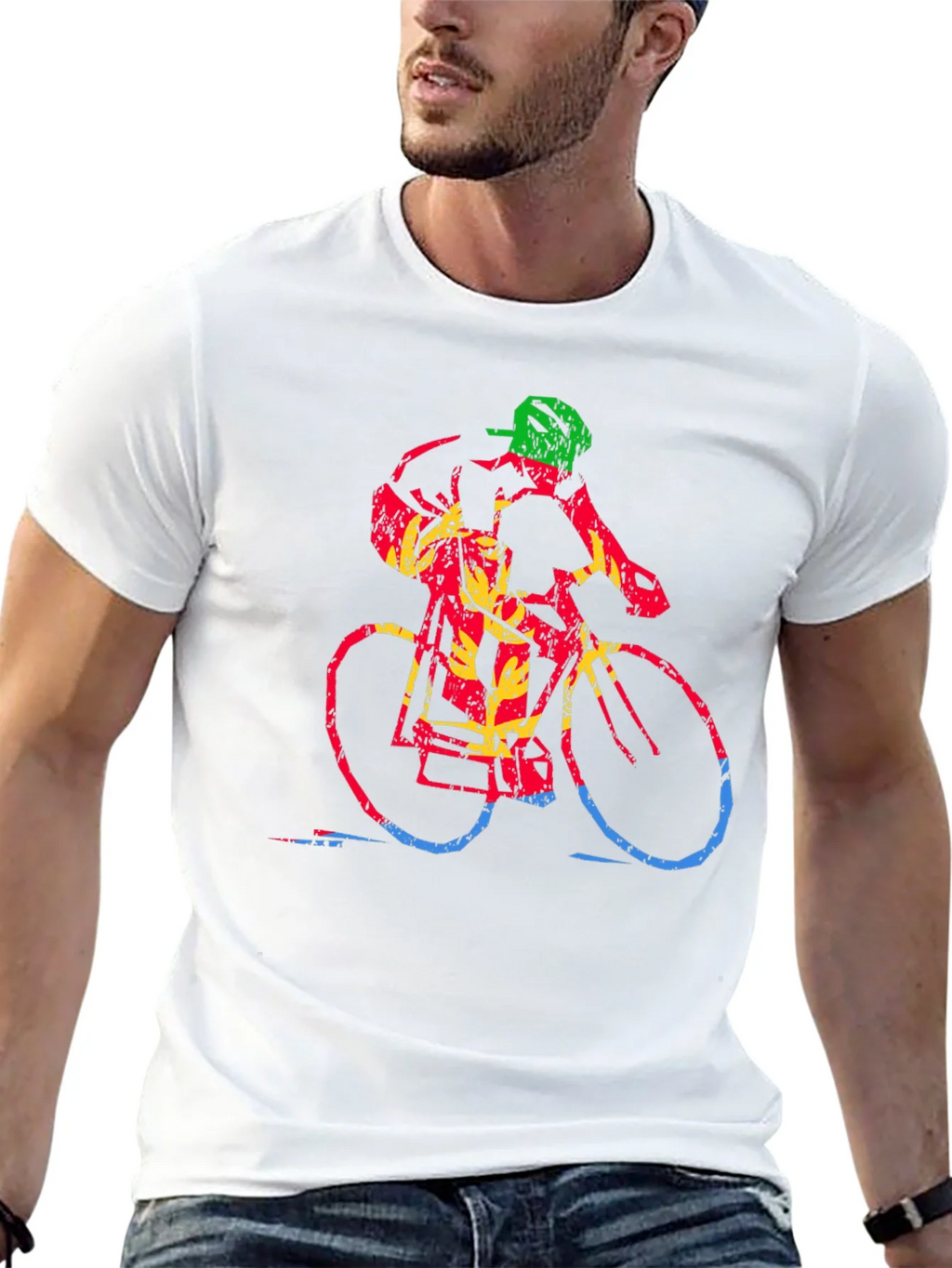 Colorful Cycling T-Shirt product image 12
