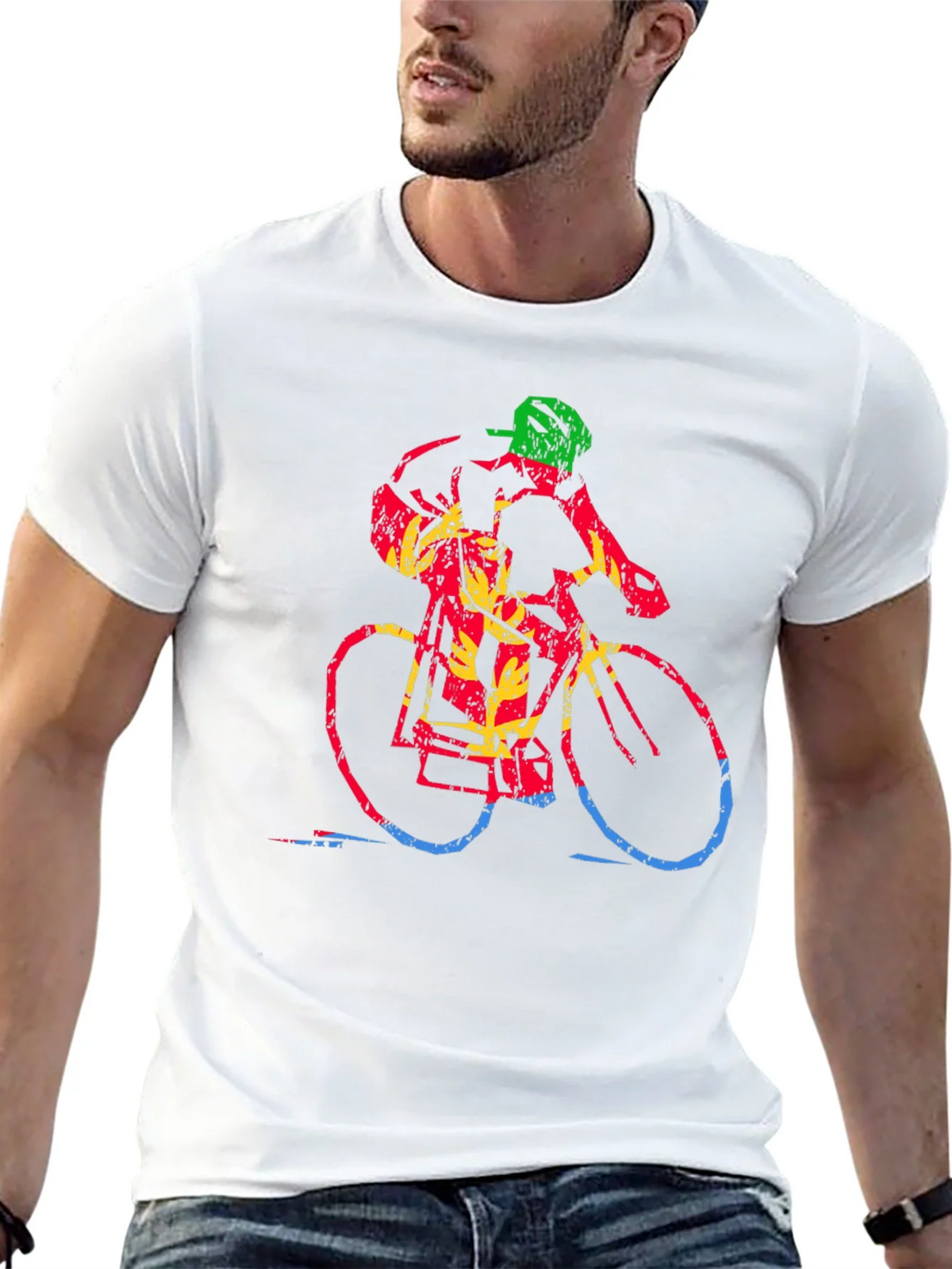 Colorful Cycling T-Shirt product image 12