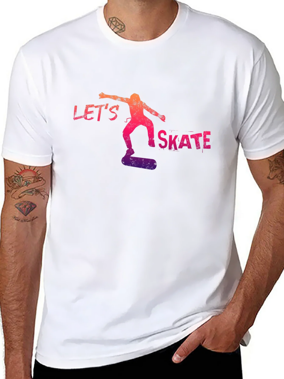 Lets Skate T-Shirt - Cool Skater Tee product image 6