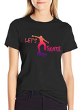Lets Skate T-Shirt - Cool Skater Tee product image 1