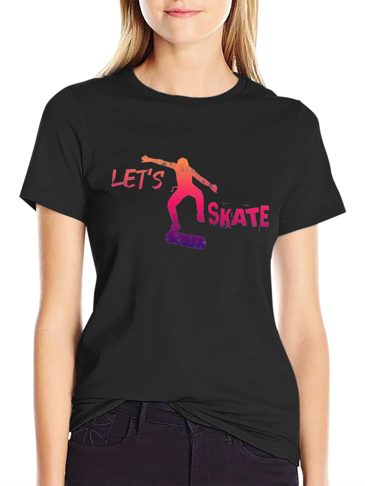 Lets Skate T-Shirt - Cool Skater Tee product image 1
