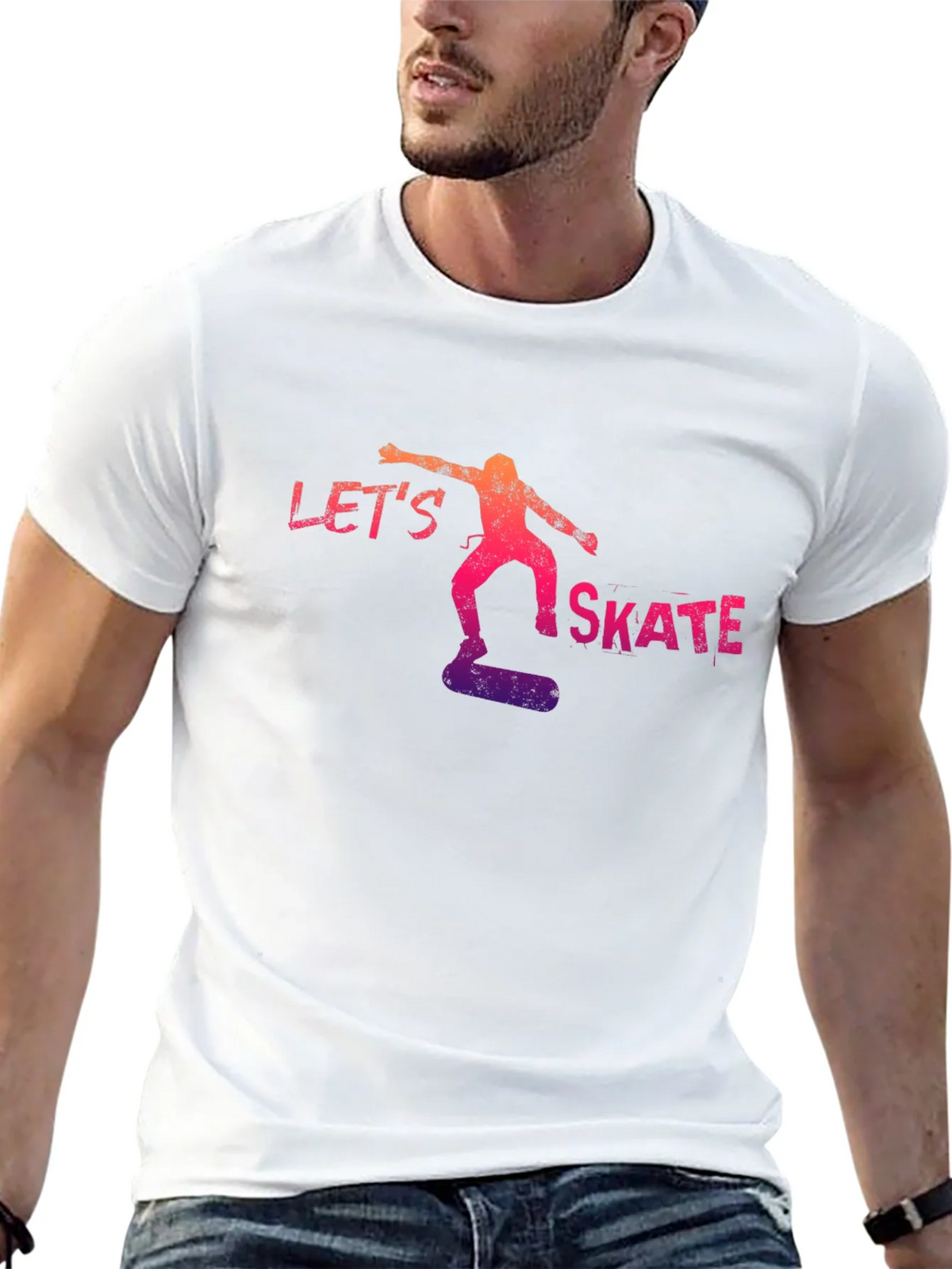 Lets Skate T-Shirt - Cool Skater Tee product image 11