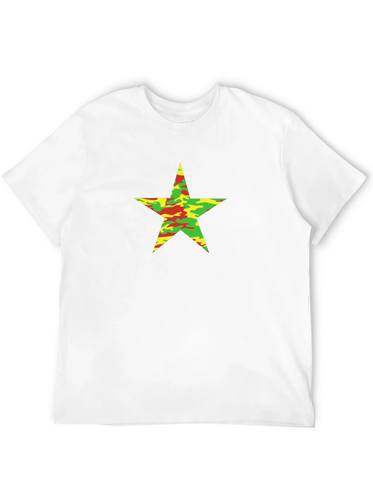 Camo Star Graphic Black T-Shirt product image 11