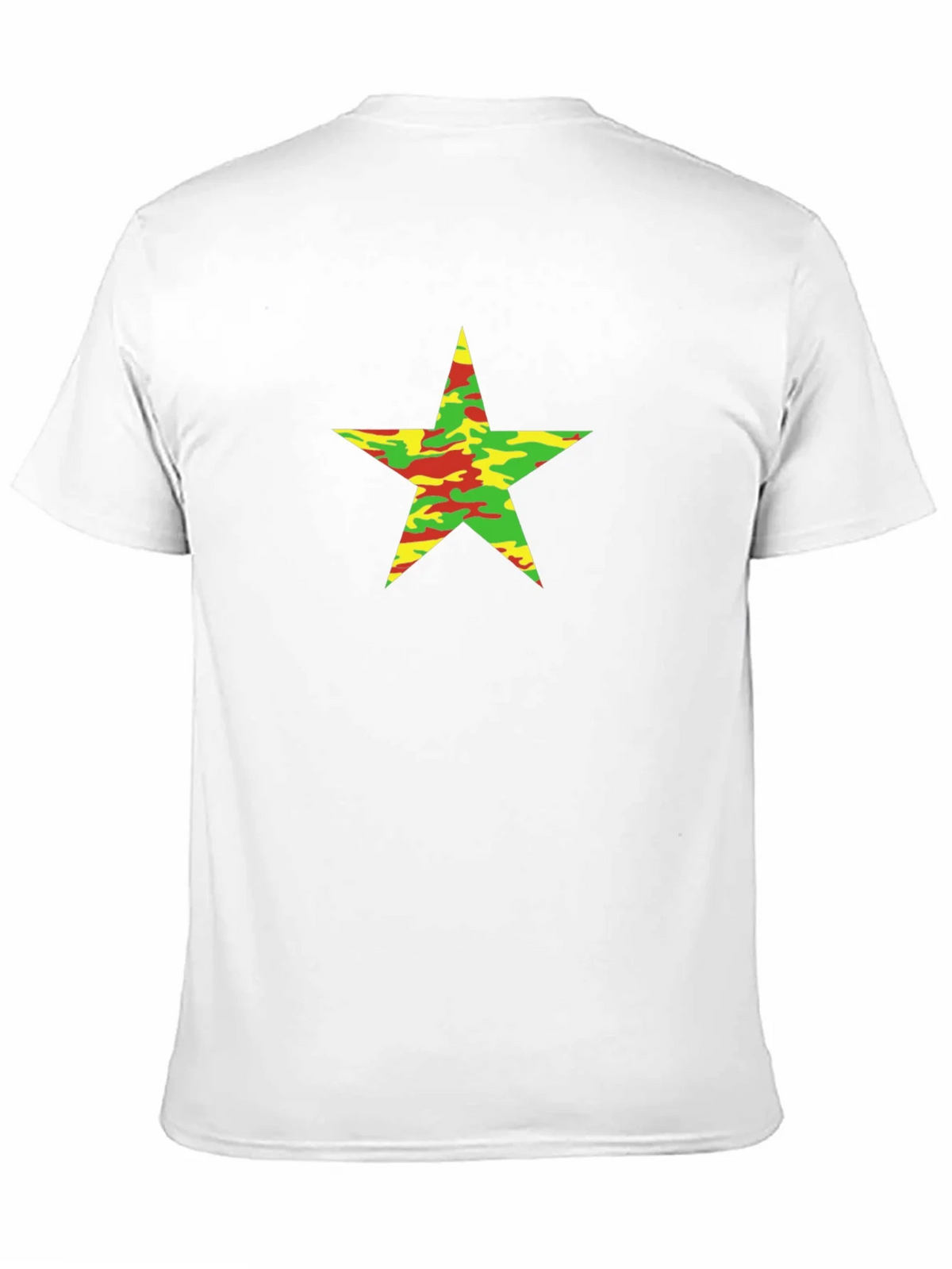 Camo Star Graphic Black T-Shirt product image 10