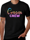 Cousin Crew Graphic Tee - Black T-Shirt product image 1