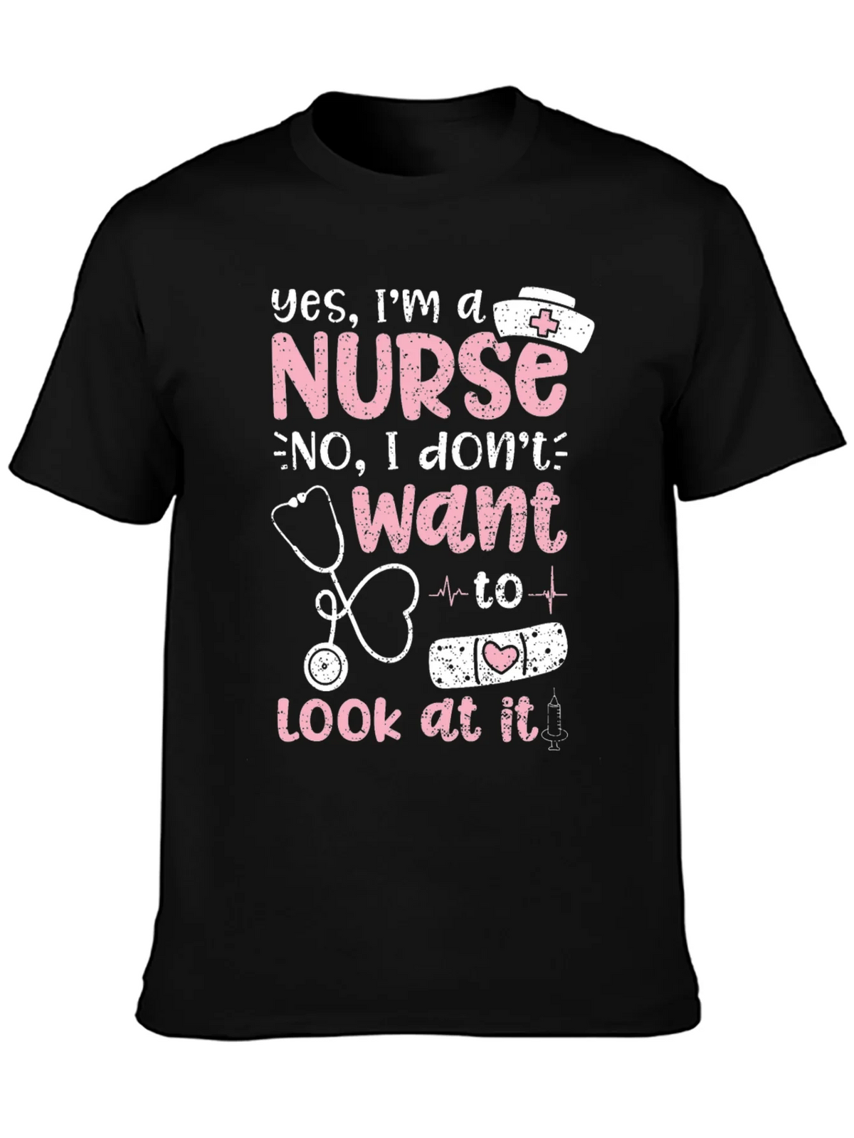 Nurse Graphic T-Shirt - Funny Nursing Tee product image 3
