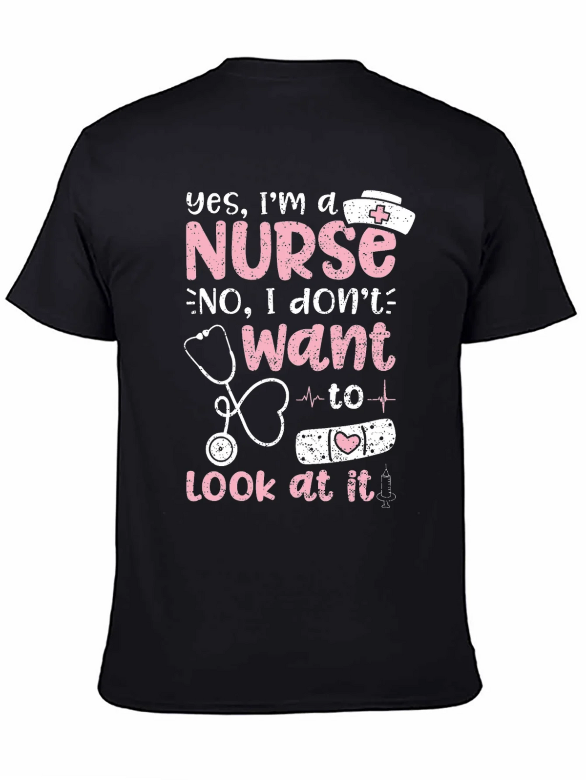 Nurse Graphic T-Shirt - Funny Nursing Tee product image 4