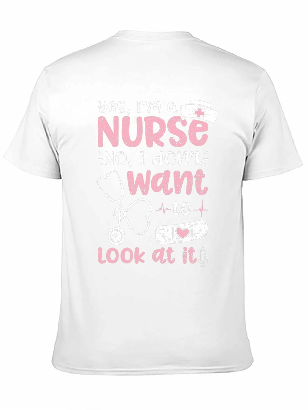 Nurse Graphic T-Shirt - Funny Nursing Tee product image 10