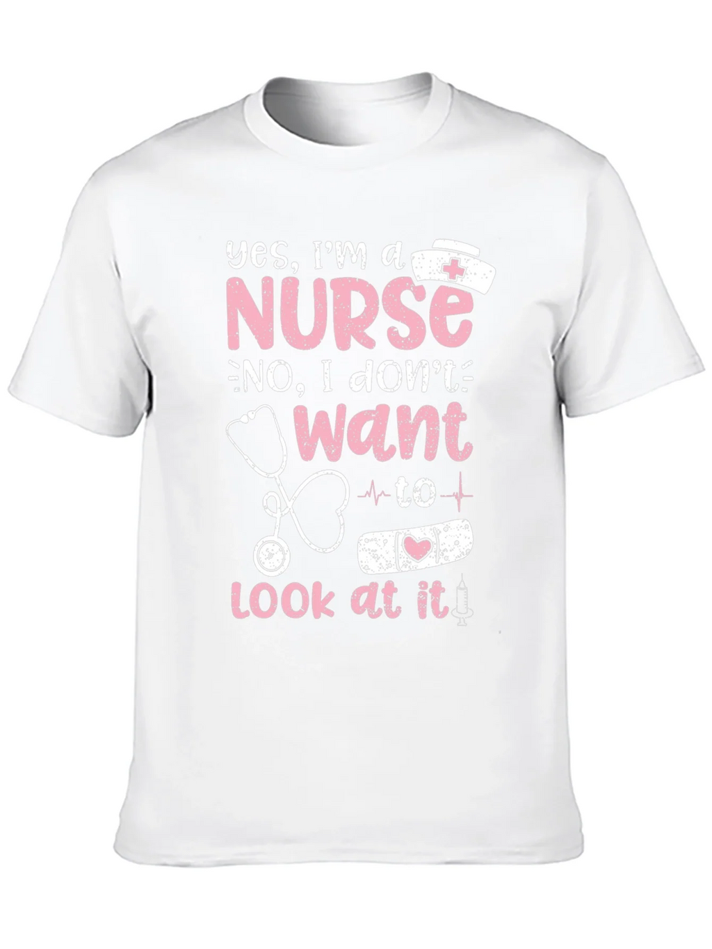 Nurse Graphic T-Shirt - Funny Nursing Tee product image 9