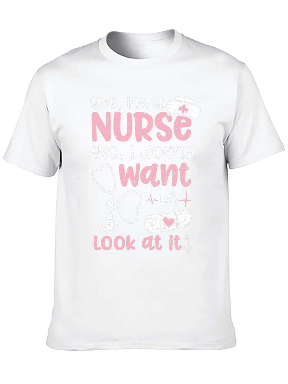 Nurse Graphic T-Shirt - Funny Nursing Tee product image 9