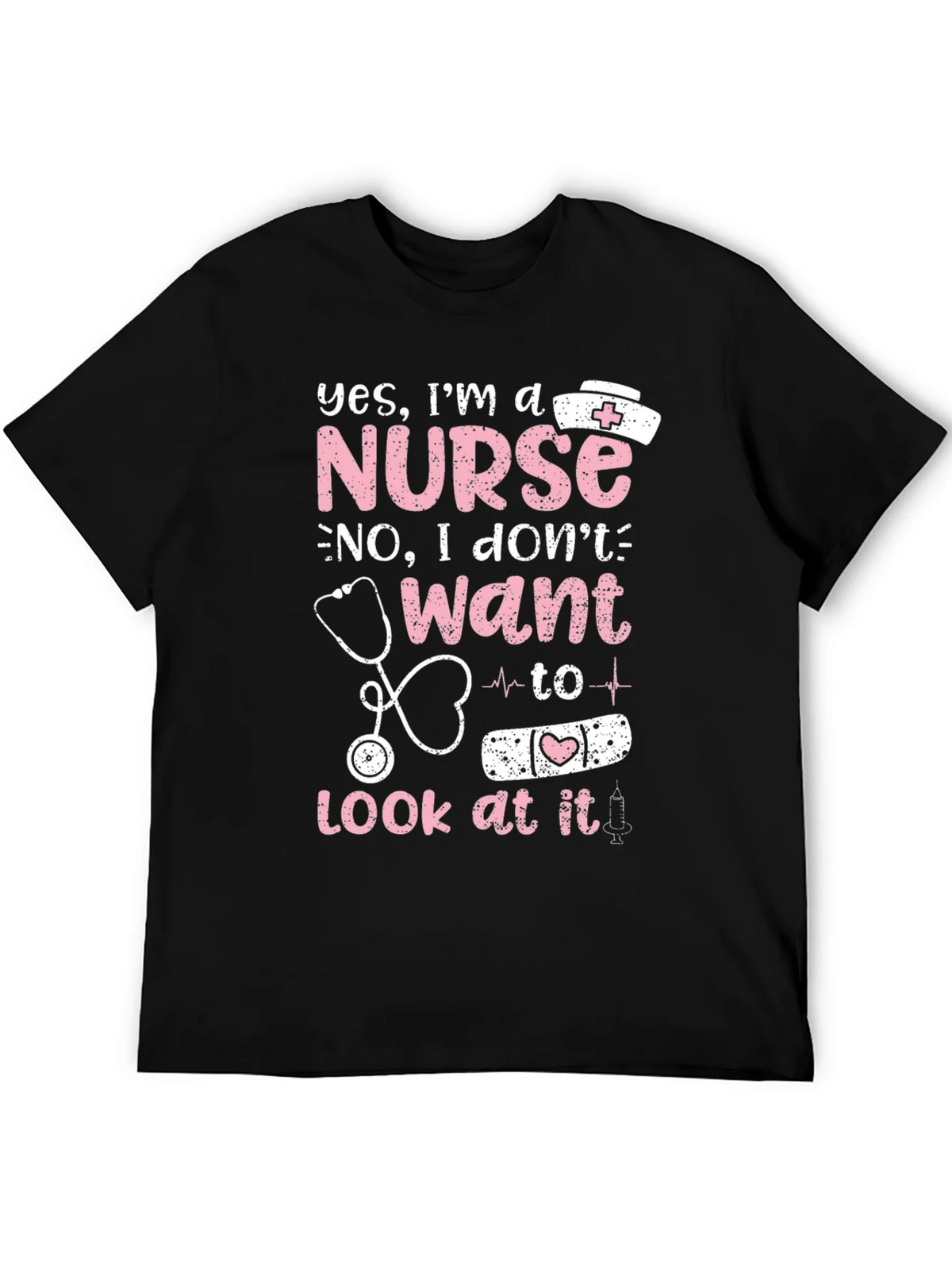 Nurse Graphic T-Shirt - Funny Nursing Tee product image 5