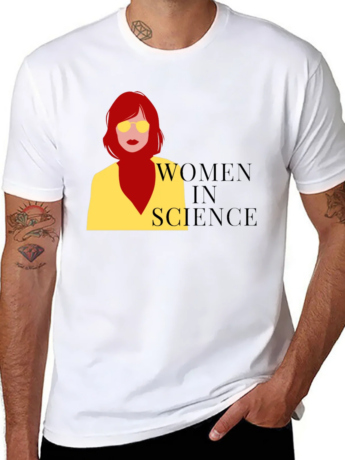 Women in Science Graphic T-Shirt product image 7