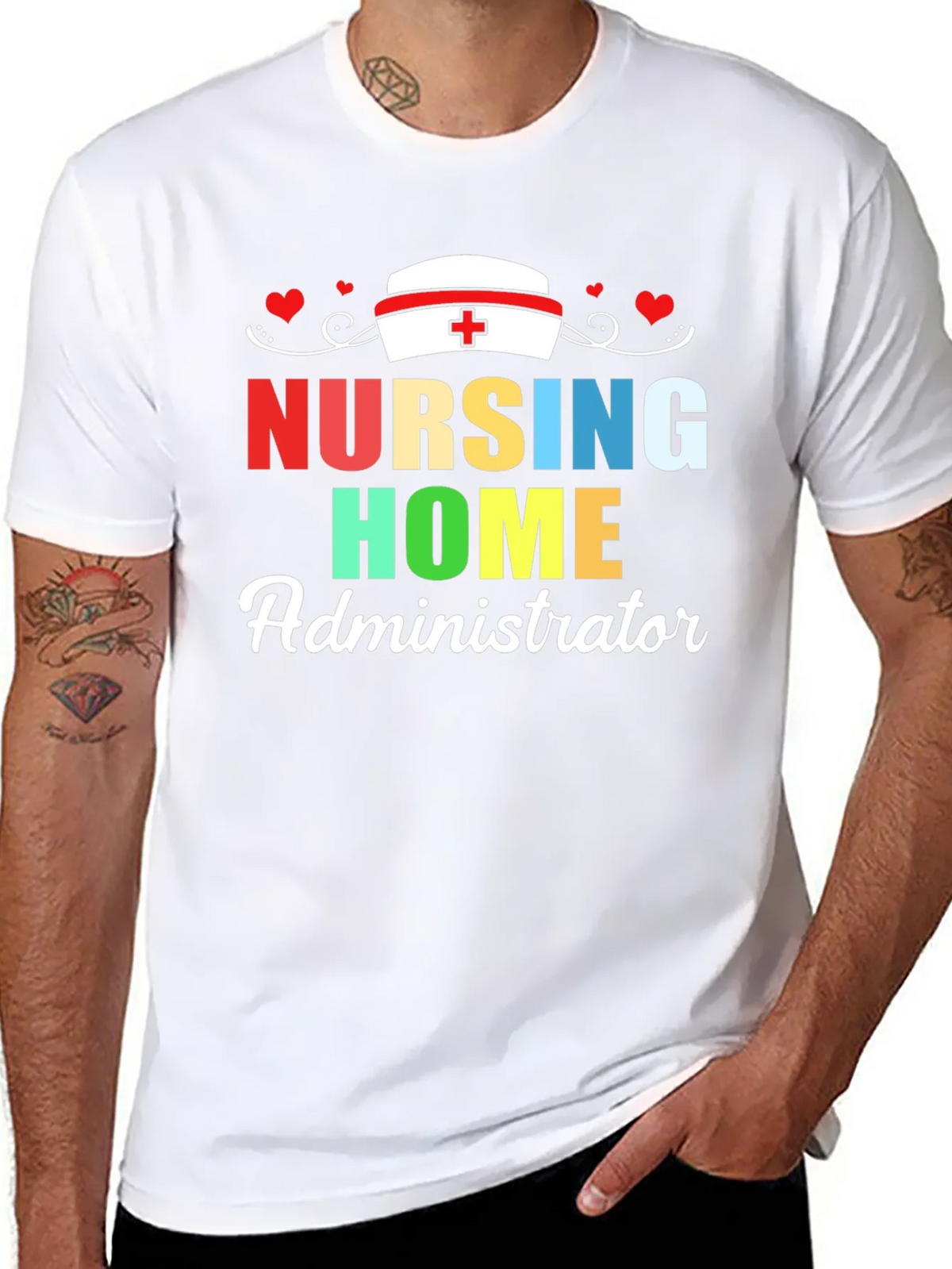 Nursing Home Administrator T-Shirt | Healthcare product image 6
