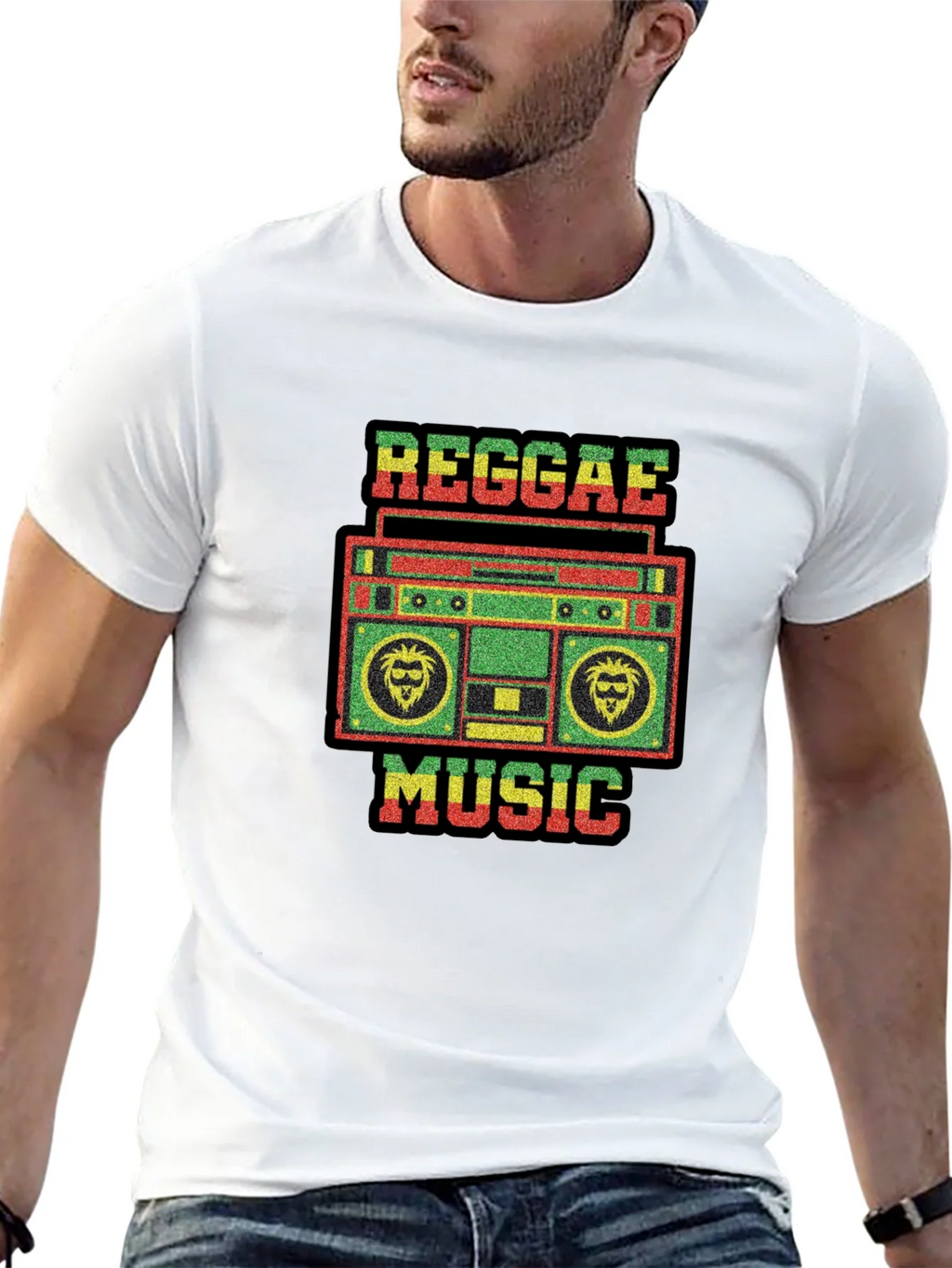 Reggae Music Black T-Shirt product image 12
