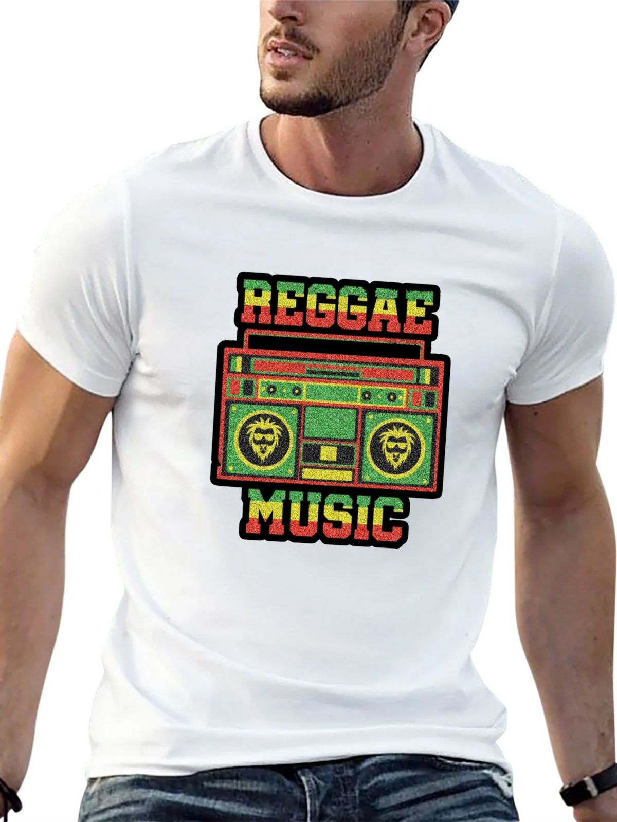 Reggae Music Black T-Shirt product image 12