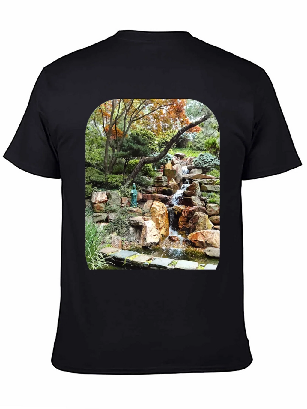 Waterfall Graphic Tee - Nature Lovers T-Shirt product image 3