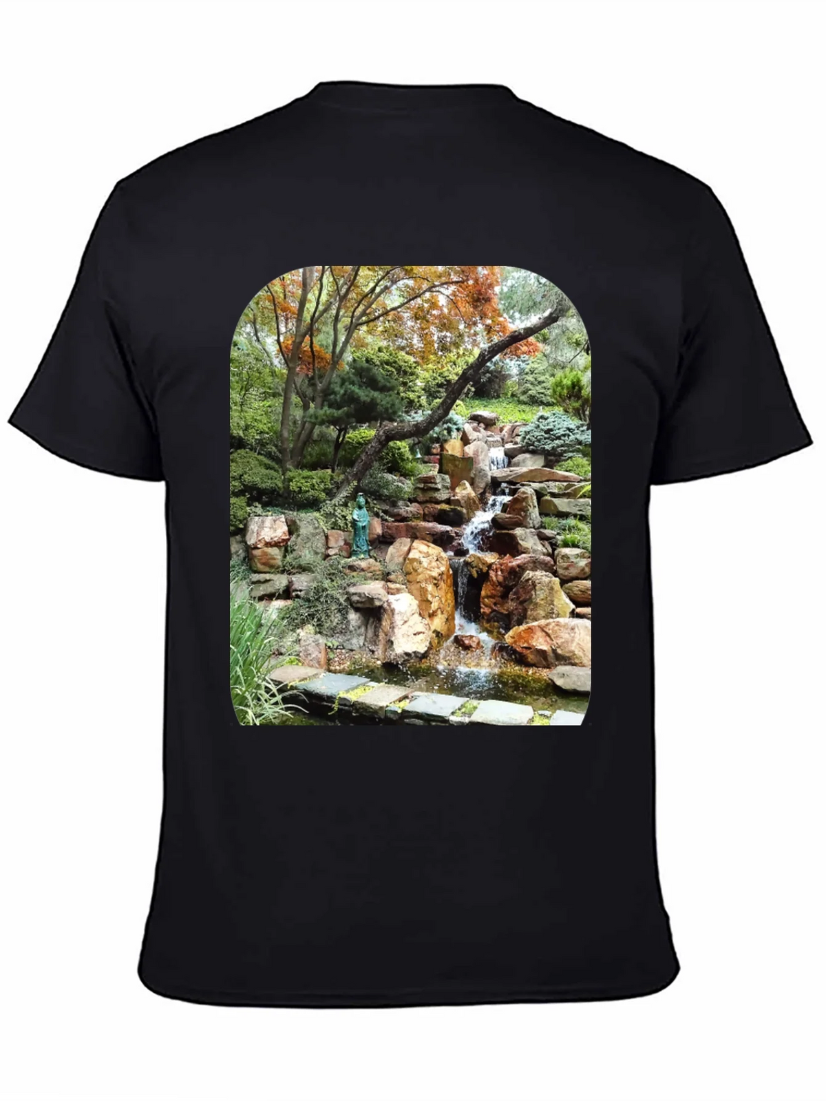 Waterfall Graphic Tee - Nature Lovers T-Shirt product image 3