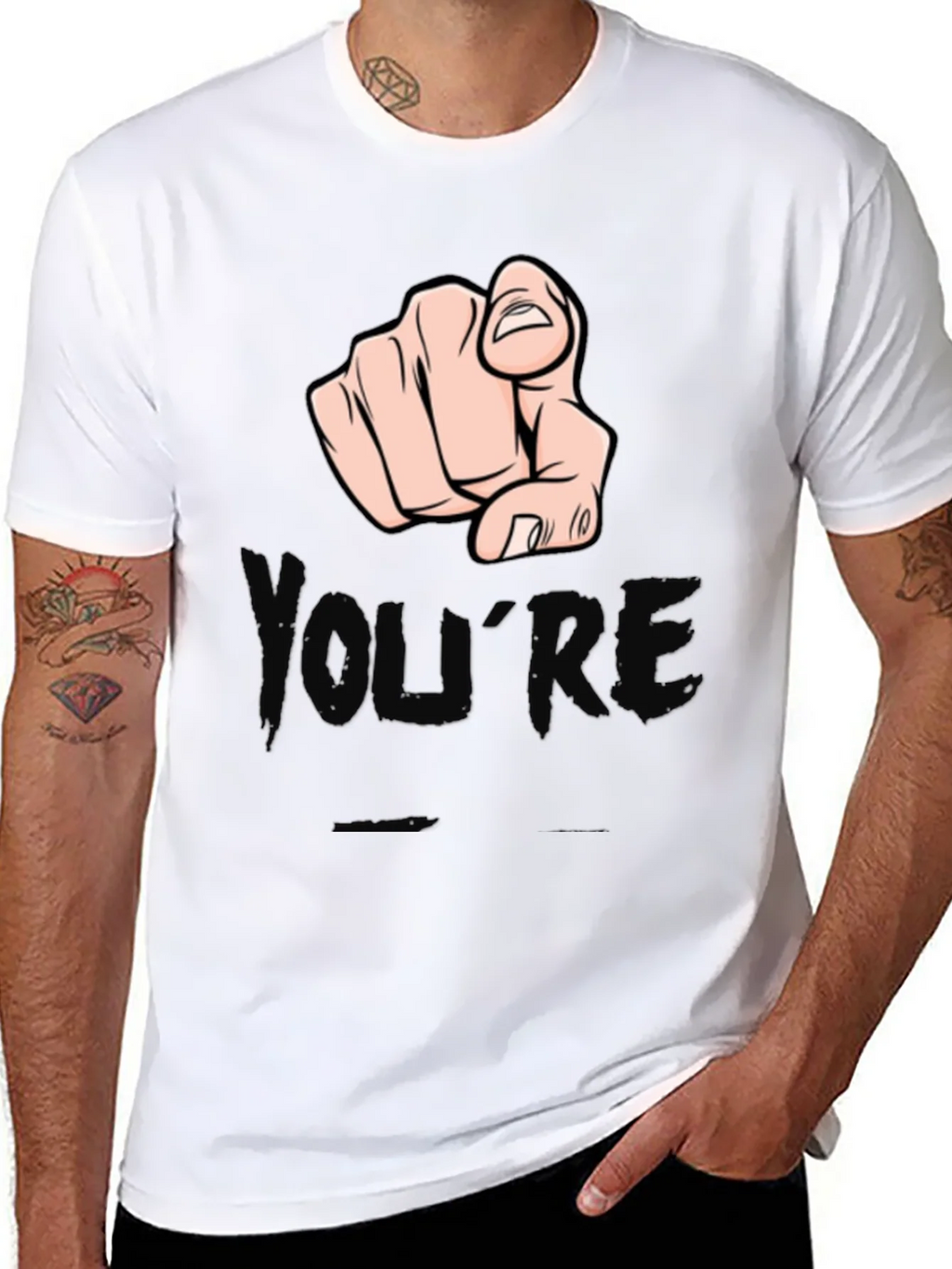 Youre Next T-Shirt - Pointing Finger Graphic Tee product image 4