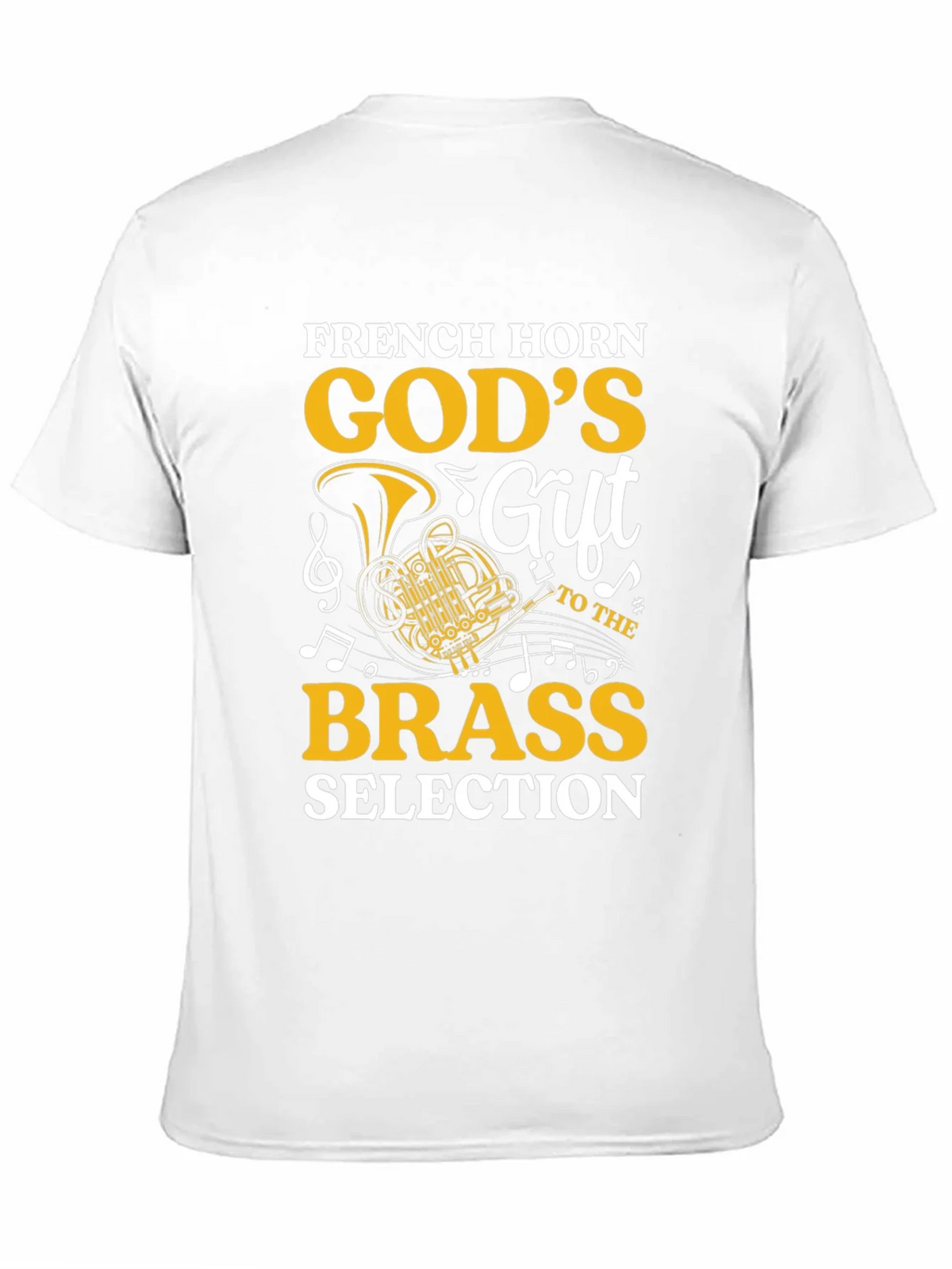 French Horn Gods Gift Brass Music Lover T-Shirt product image 10