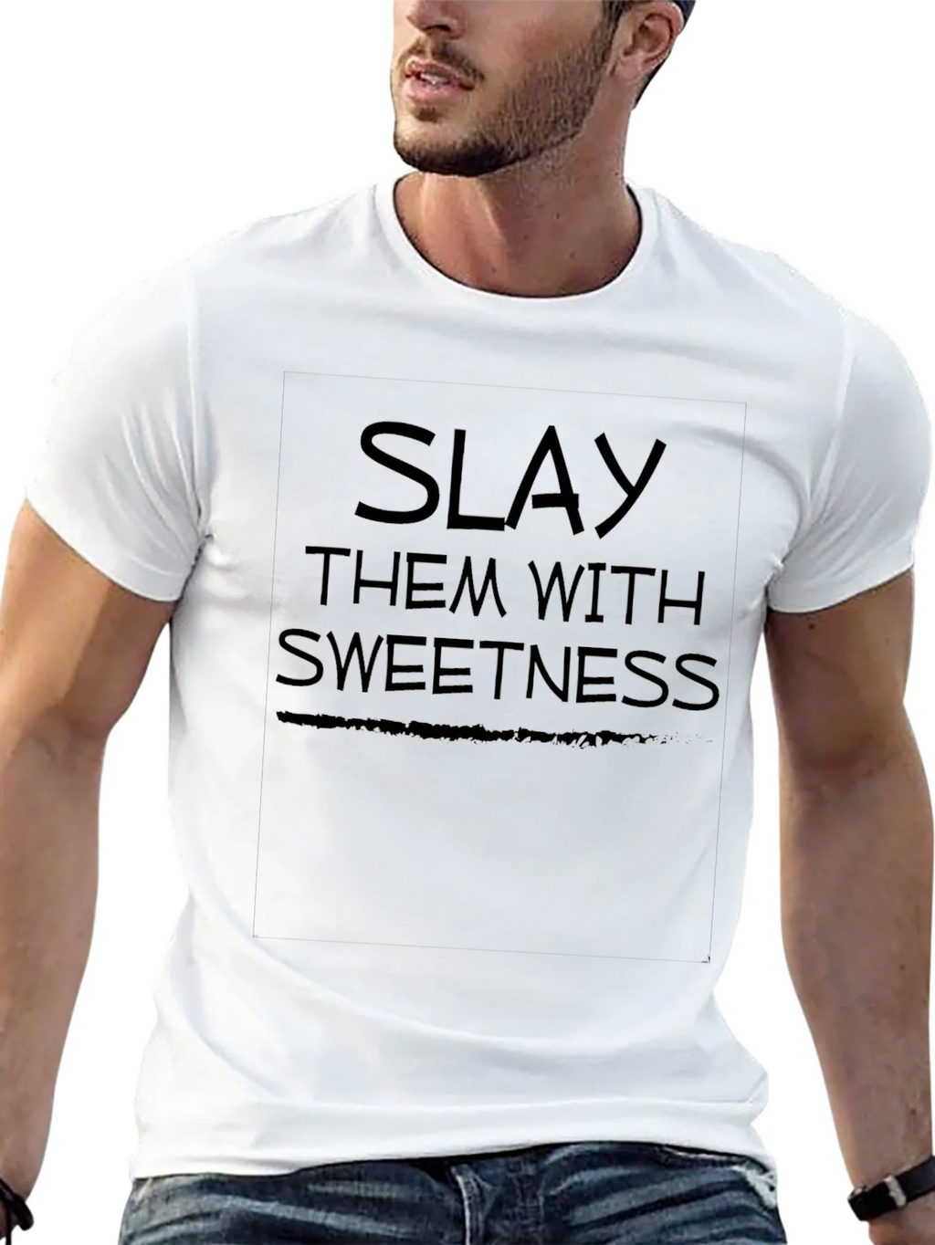 Slay Them With Sweetness Graphic Tee - Black product image 12