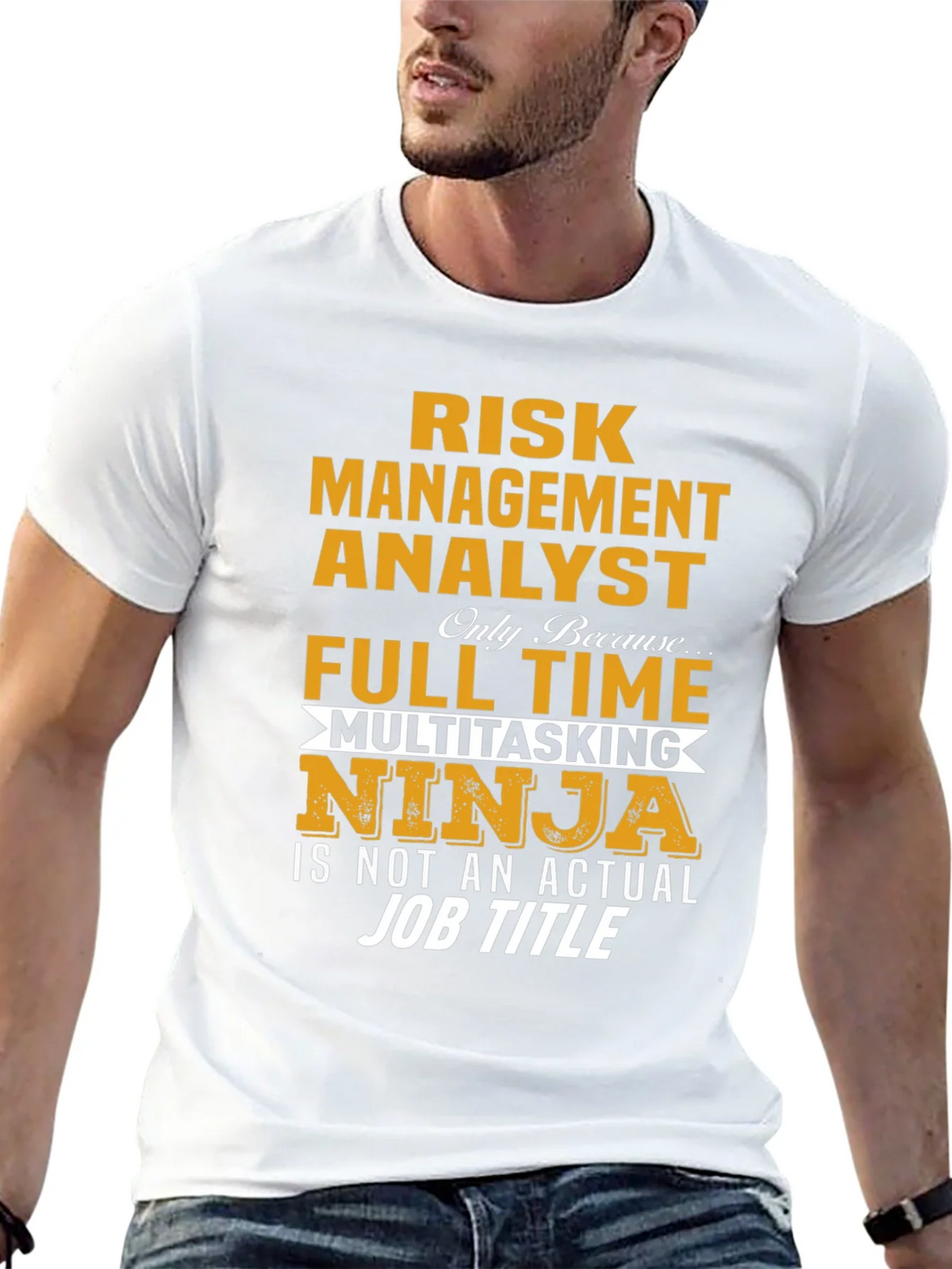 Risk Management Analyst T-Shirt - Multitasking Ninja product image 9