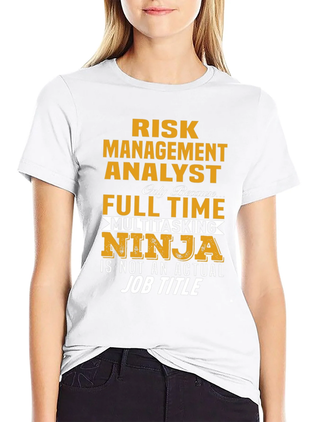 Risk Management Analyst T-Shirt - Multitasking Ninja product image 7