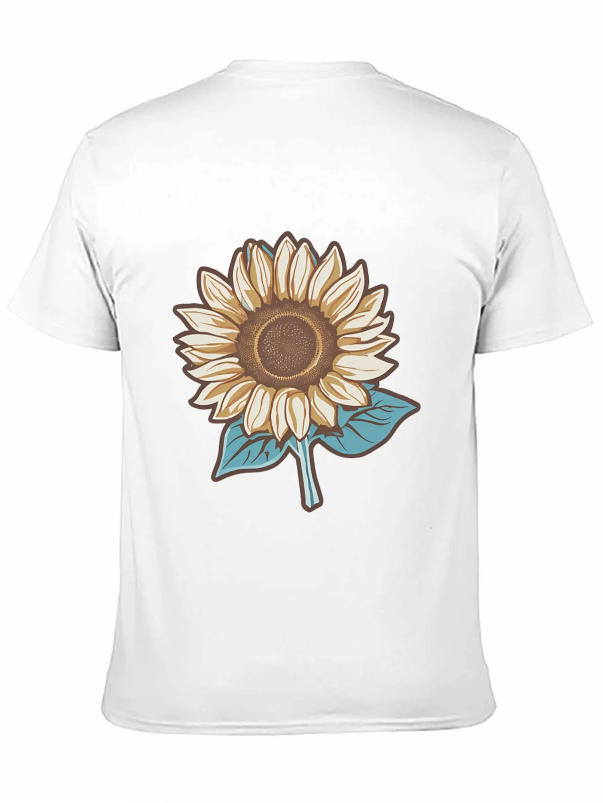 Sunflower Graphic Tee - Stylish Mens Black T-Shirt product image 10
