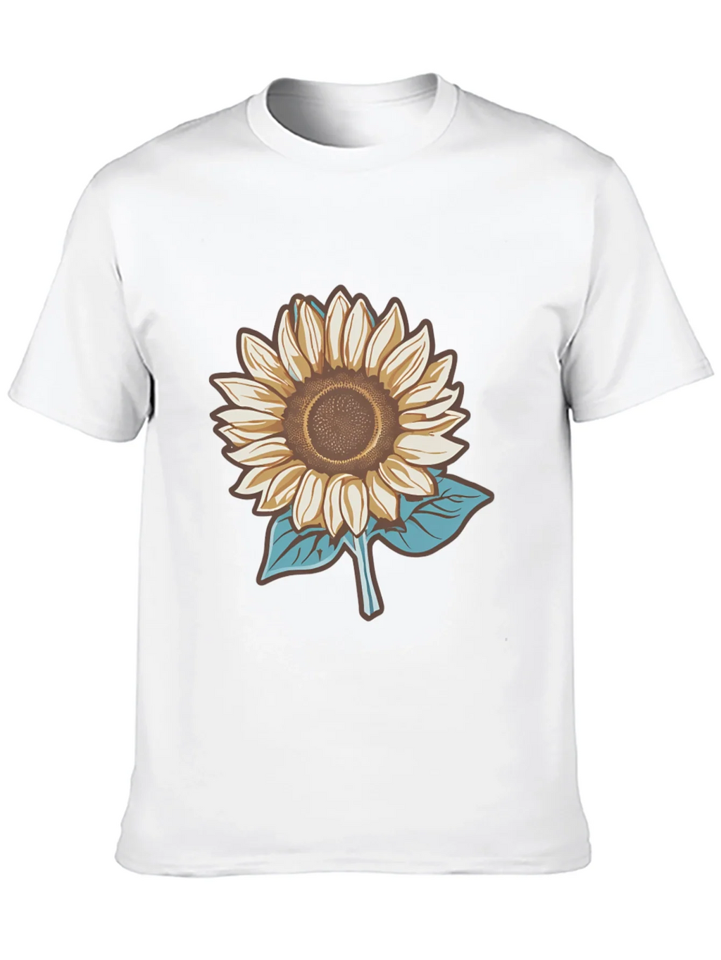 Sunflower Graphic Tee - Stylish Mens Black T-Shirt product image 9