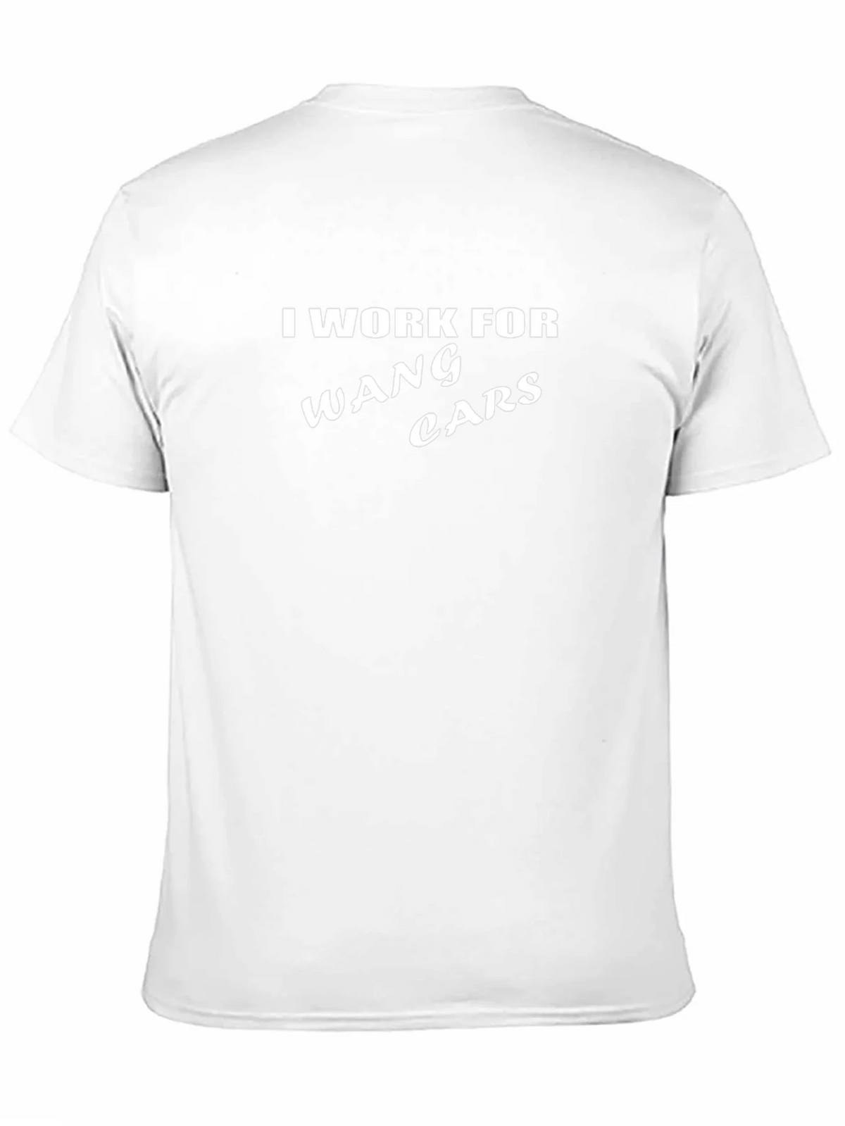 I Work For Wang Cars Funny T-Shirt product image 10