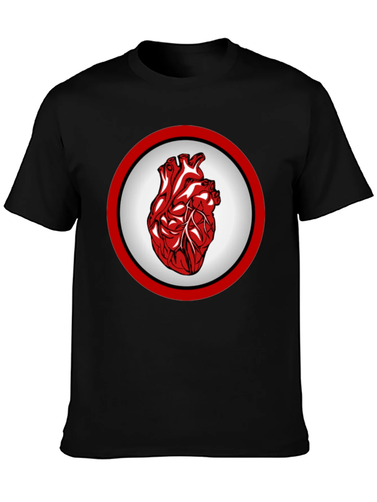 Anatomical Heart Graphic Tee - Bold Design product image 3