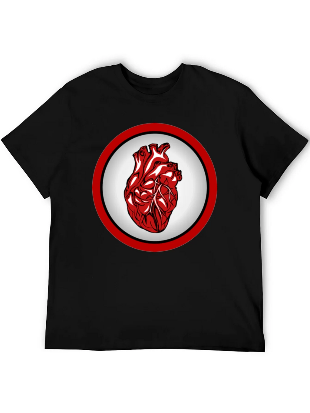 Anatomical Heart Graphic Tee - Bold Design product image 5