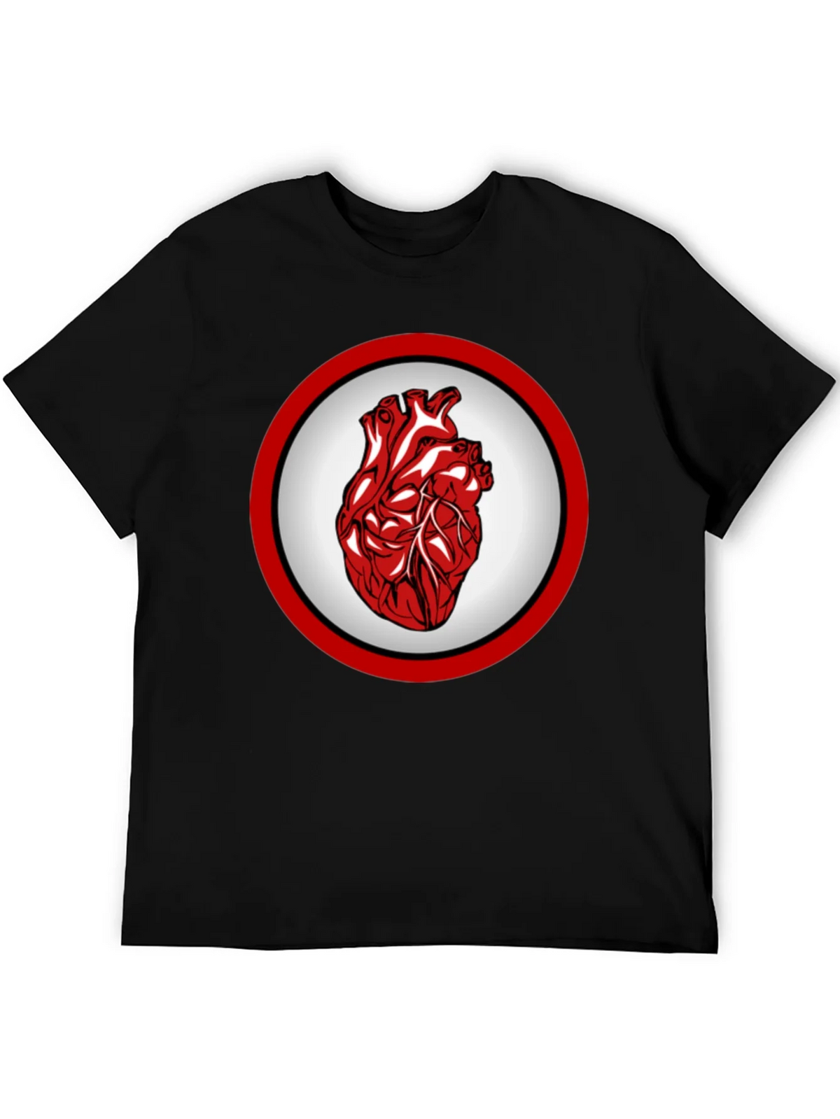 Anatomical Heart Graphic Tee - Bold Design product image 5
