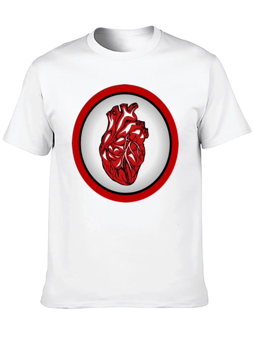 Anatomical Heart Graphic Tee - Bold Design product image 9