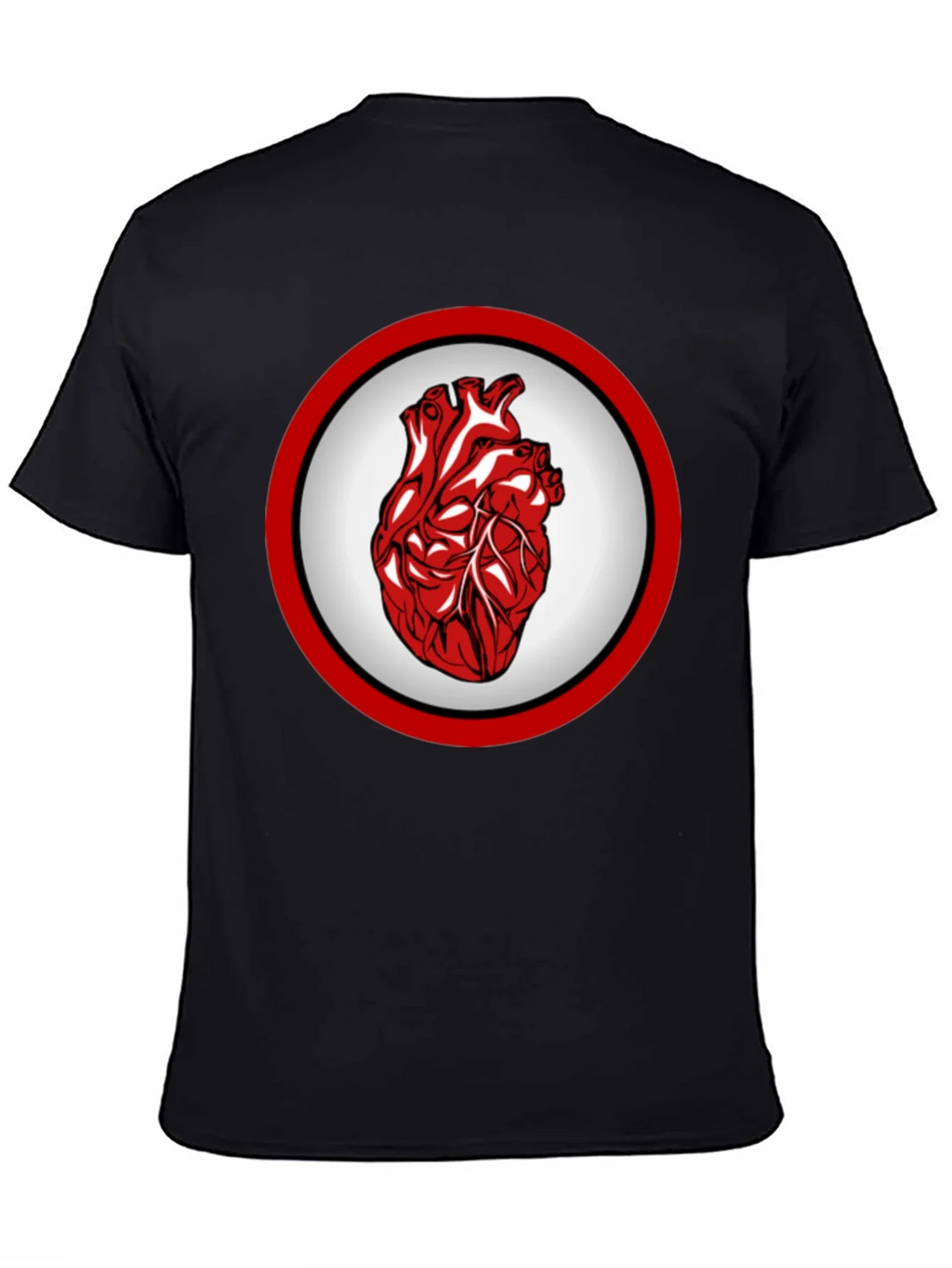 Anatomical Heart Graphic Tee - Bold Design product image 4