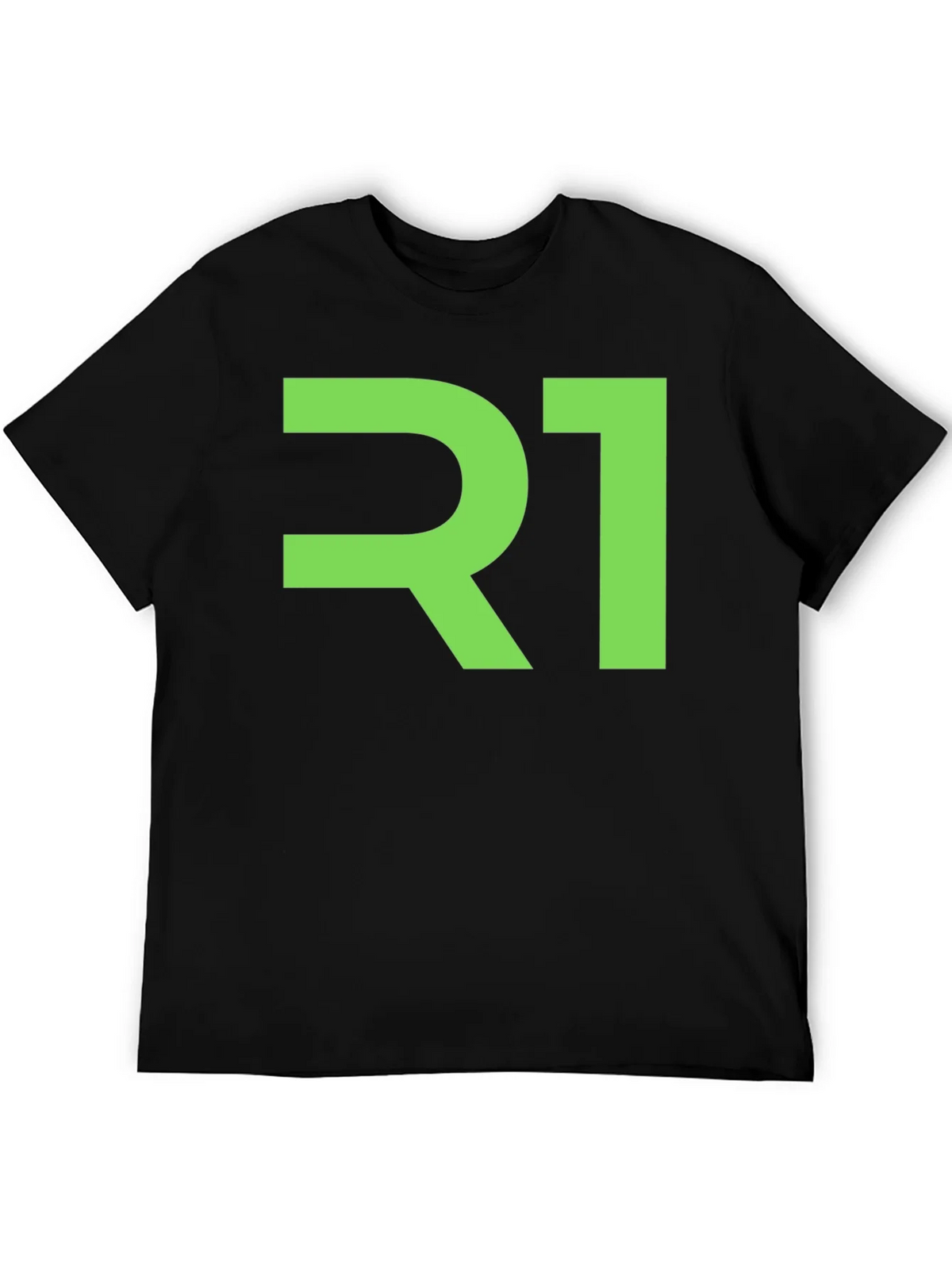 Modern R1 Graphic Tee - Black Cotton Blend product image 5