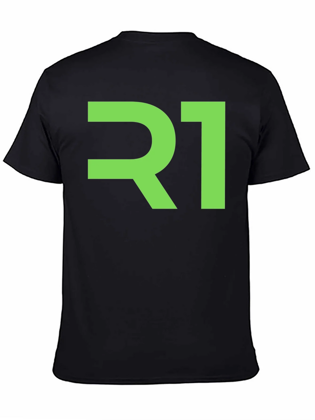 Modern R1 Graphic Tee - Black Cotton Blend product image 4