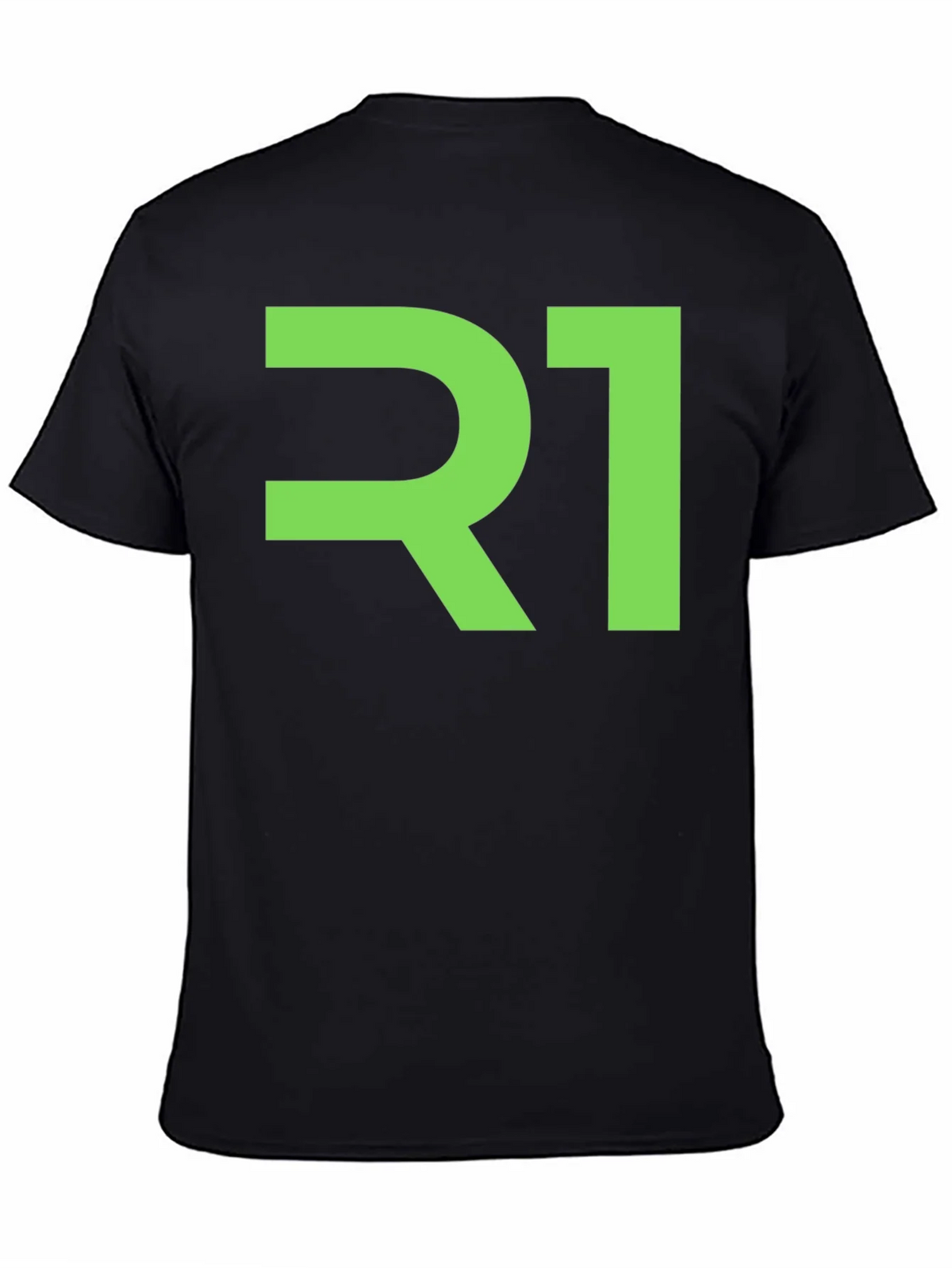 Modern R1 Graphic Tee - Black Cotton Blend product image 4