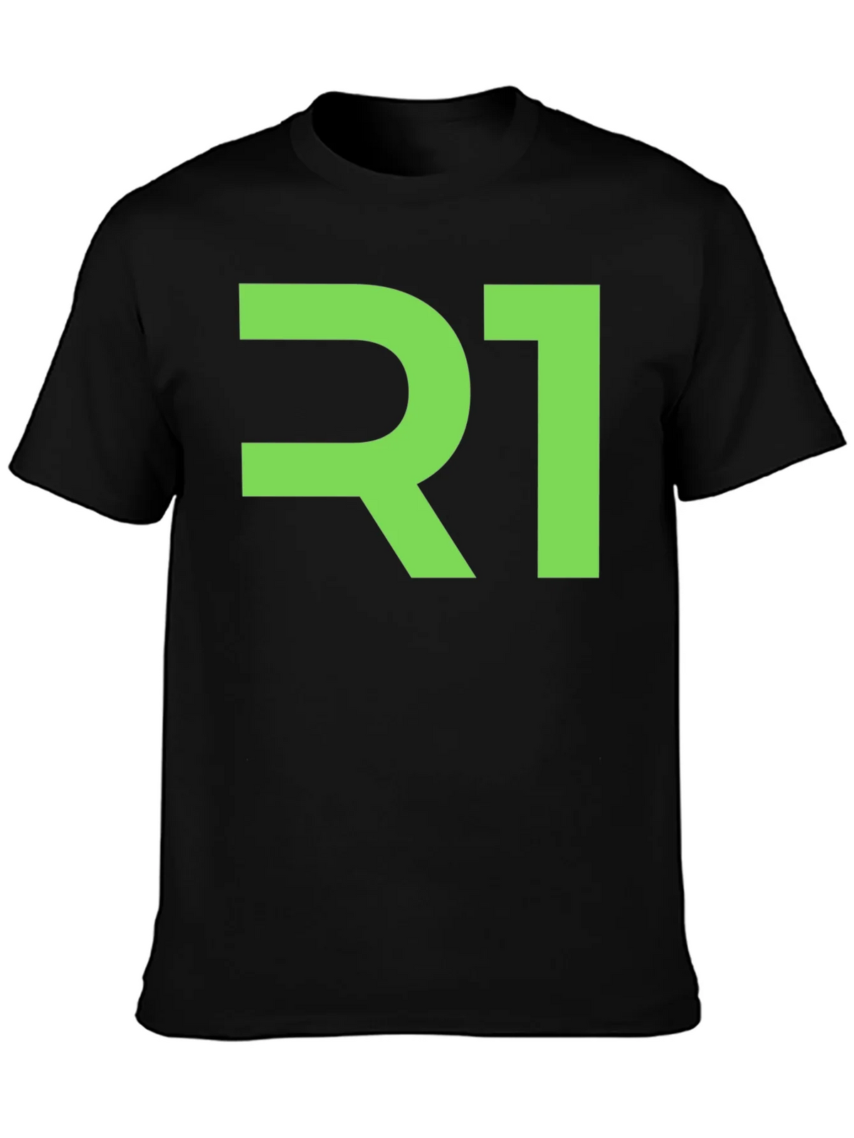 Modern R1 Graphic Tee - Black Cotton Blend product image 3