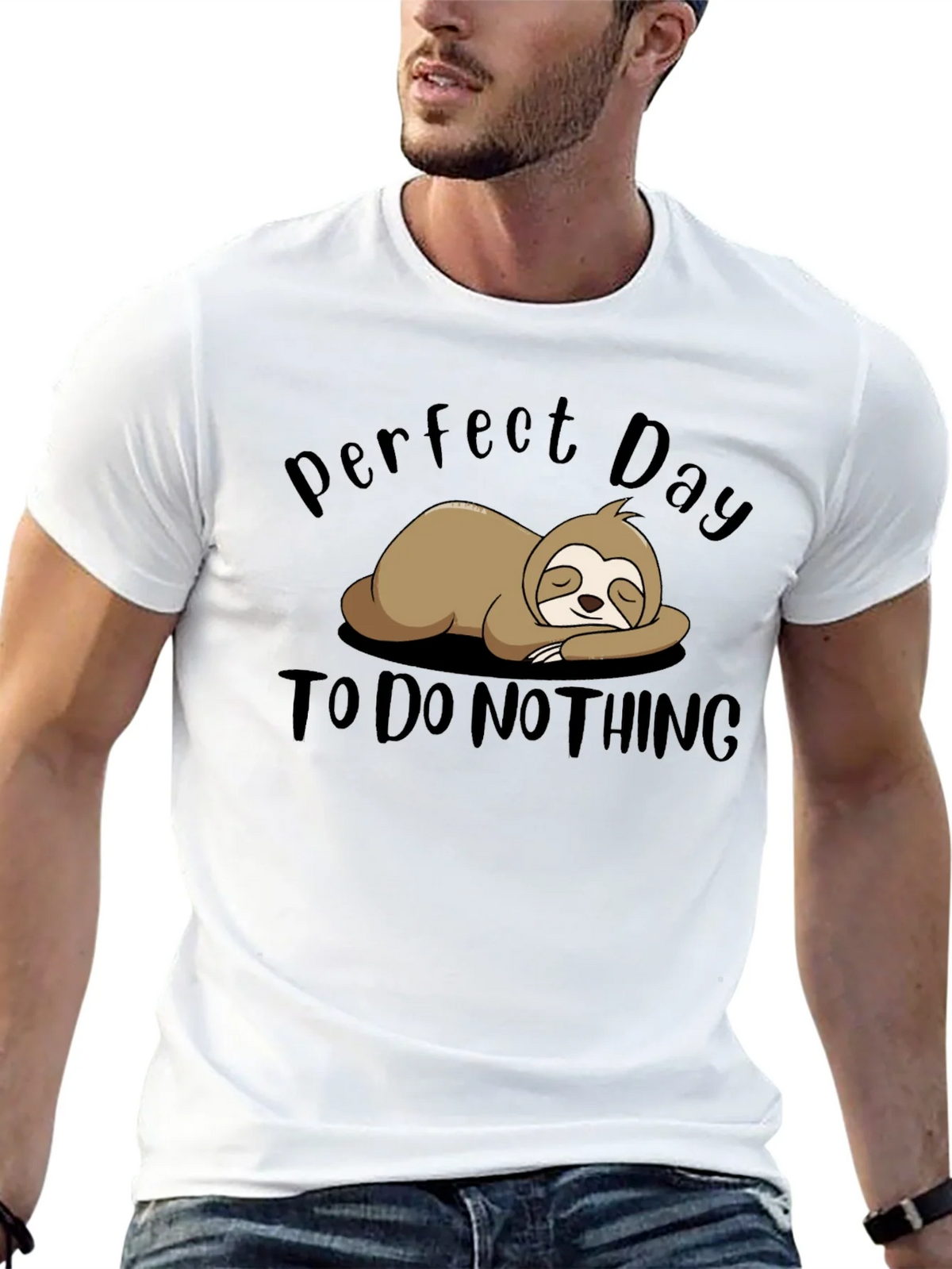 Perfect Day Sloth T-Shirt - Relaxed Comfort product image 12