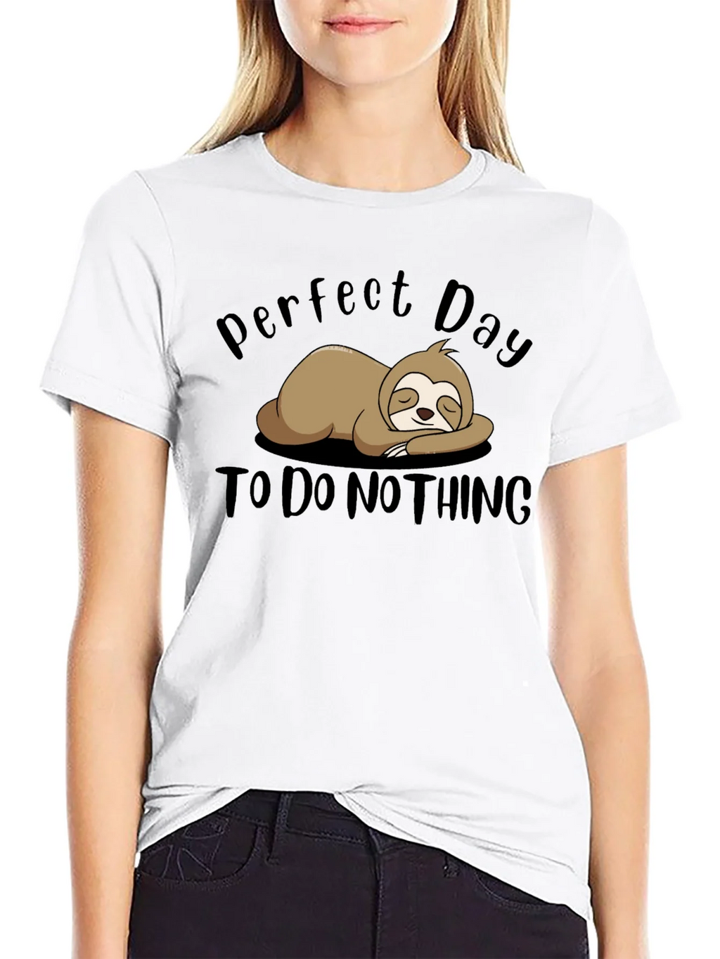 Perfect Day Sloth T-Shirt - Relaxed Comfort product image 8