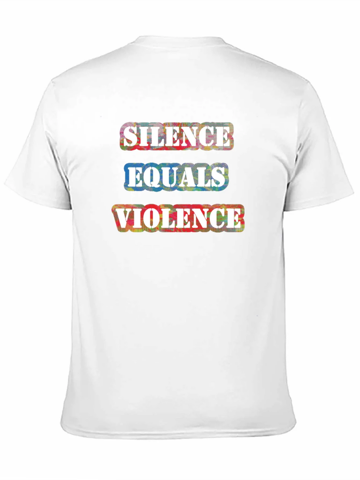Silence Equals Violence Graphic Tee - Black product image 10