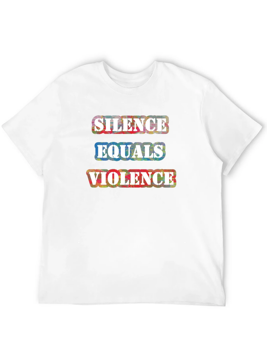 Silence Equals Violence Graphic Tee - Black product image 11