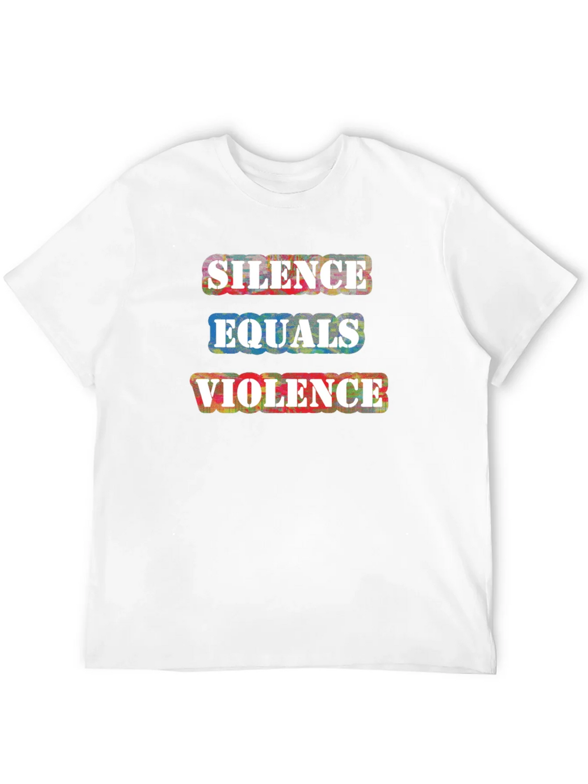 Silence Equals Violence Graphic Tee - Black product image 11