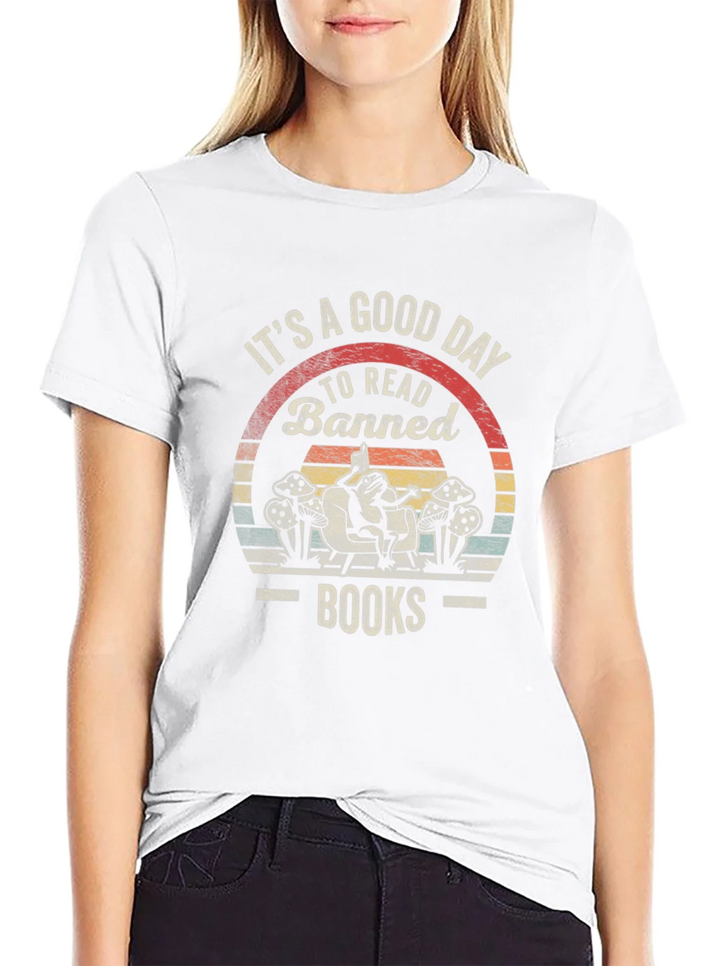 Its a Good Day to Read Banned Books Graphic T-Shirt product image 8